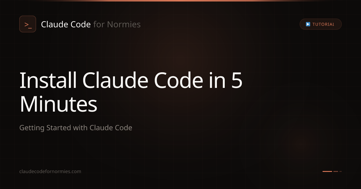 Install Claude Code in 5 Minutes | Getting Started with Claude Code ...